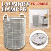 Large Foldable Storage Laundry Hamper Clothes Basket Washing Bag Bin Organizer