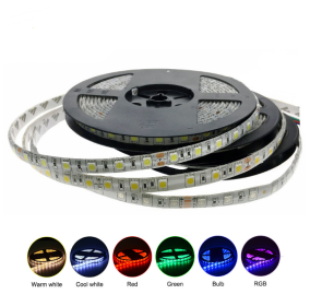 LED Light Strips Highlight 60 Light Beads Epoxy Waterproof Soft Strips (Option: IP65 white-100cm)